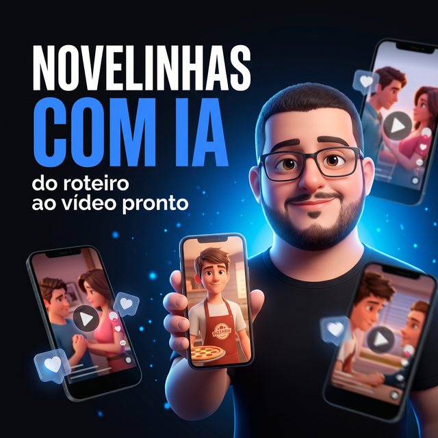 Capa do curso Novelinhas com IA